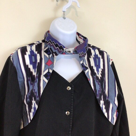 Ozark Mountain Jean Company Vintage Western Button Down Shirt - Picture 2 of 6